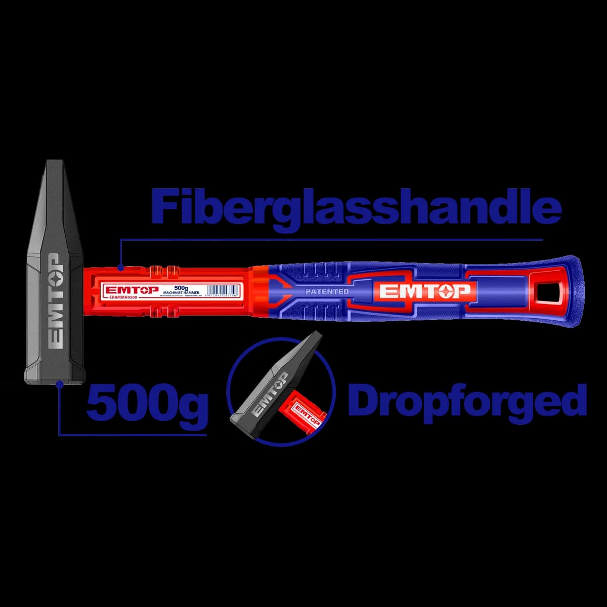 Чекан 500г EHAMMH0500 Emtop