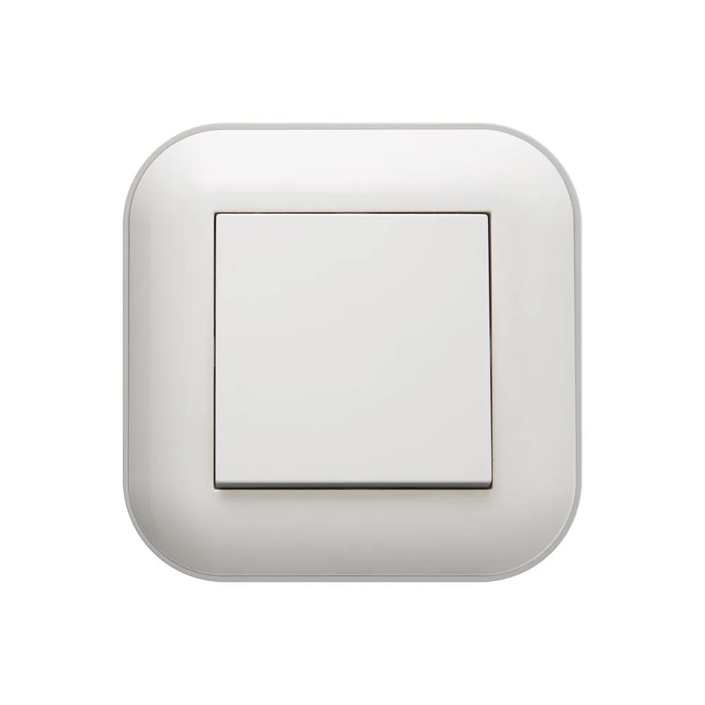 Прекидач обичен OVIVO Loft (бел) 404-200