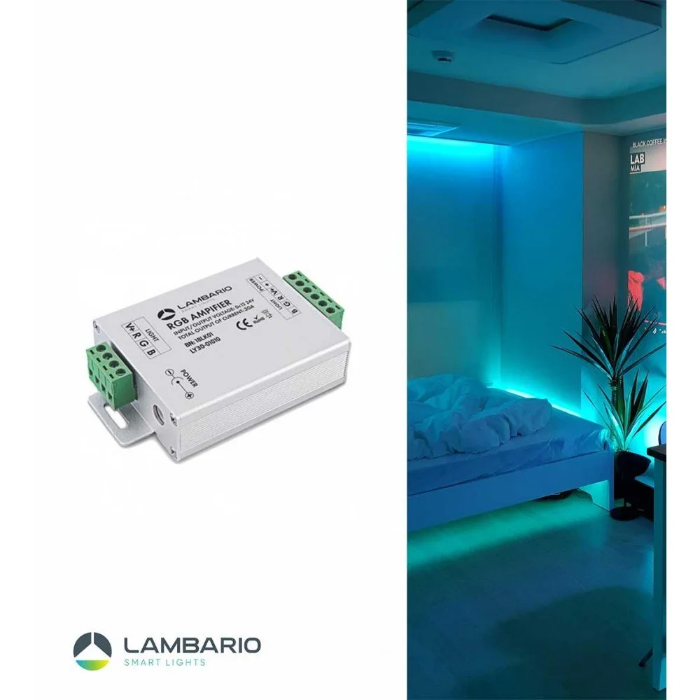 RGB засилувач 144W Lambario
