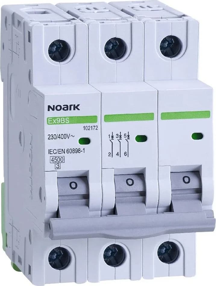 Осигурувач автоматски 3P C-20А Noark