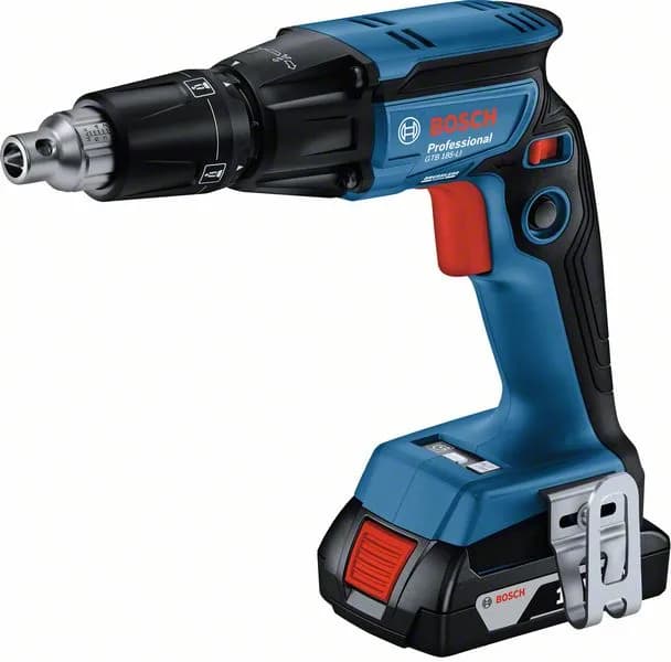 Батериска штрафилица Bosch GTB 185-LI за сува градба